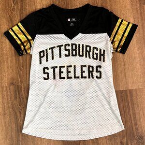 NFL Pittsburg Steelers Football Feminine Cut Jersey Sz S